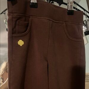 Cozy Kids' Brown Casual Pants